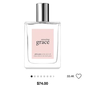 Amazing grace 120 ML purfume bottle